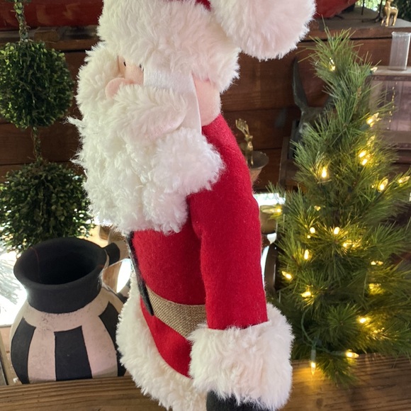 Pottery Barn Kids Large Santa Claus Whimsical Decorative Standee Felt Figure🎅🏻 - Picture 4 of 16